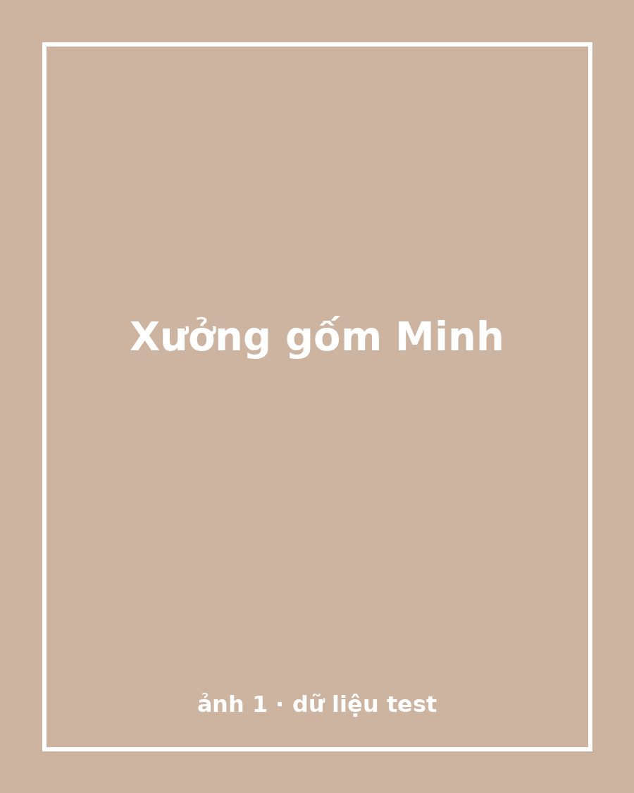 Xưởng gốm Minh